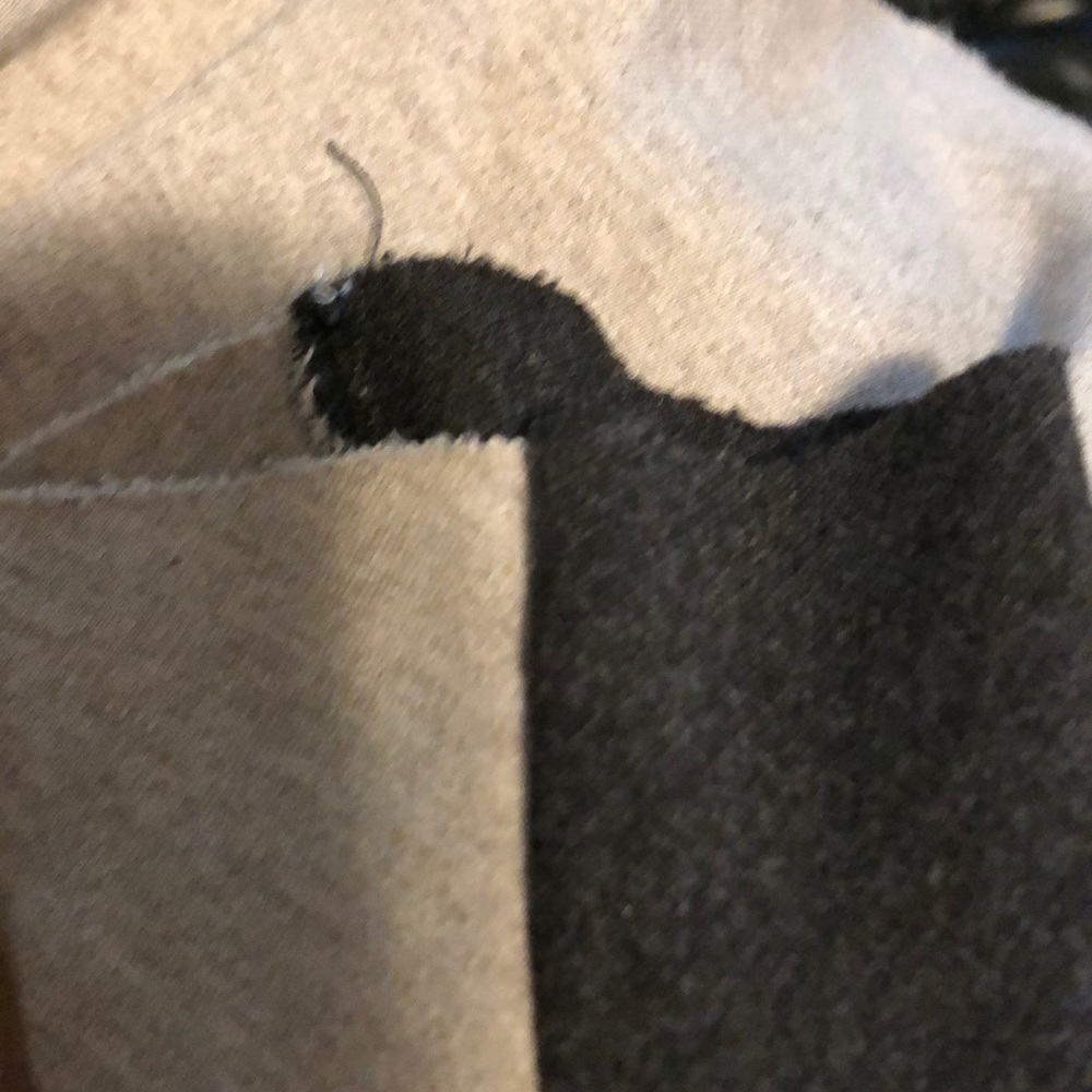 Cool ZARA Hi-Low Color-blocked Stretch Sweater - Picture 6 of 6